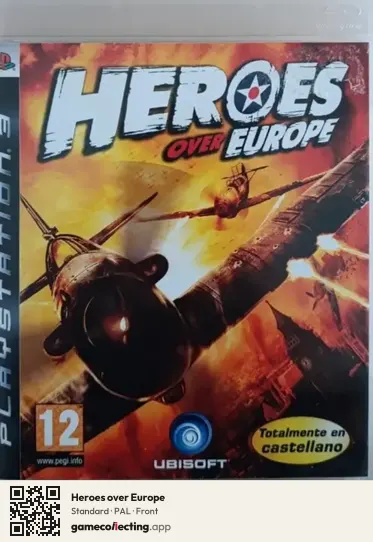 Heroes over Europe PlayStation 3, PAL box front