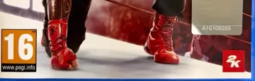 WWE 2K25, the USK square on its front