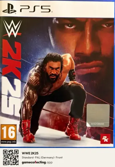 WWE 2K25 PlayStation 5, Germany box front