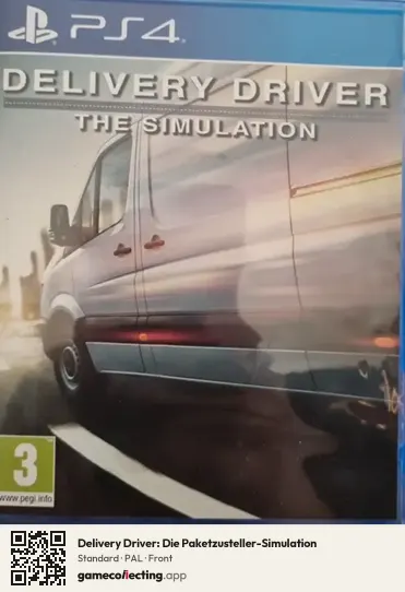 Delivery Driver: Die Paketzusteller-Simulation PlayStation 4, PAL box front