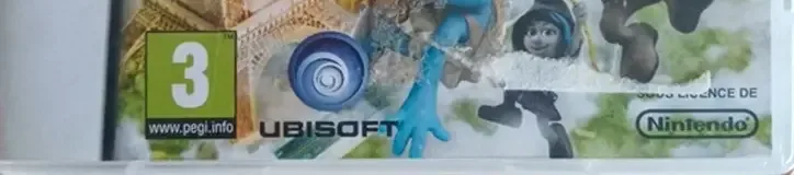 The Smurfs 2, the PEGI square on its front