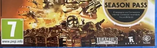 LEGO Star Wars: The Force Awakens, the USK square on its front