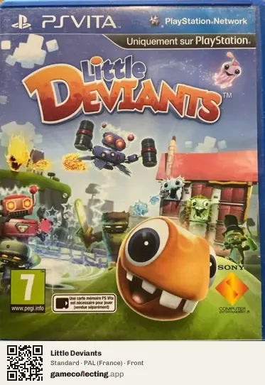 Little Deviants PlayStation Vita, France box front