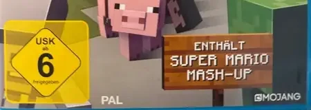 Minecraft: Wii U Edition, the USK square on its front