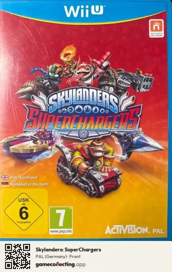 Skylanders: SuperChargers Nintendo Wii U, Germany box front