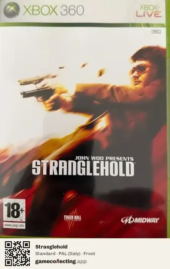 Stranglehold Xbox 360, Italy box front