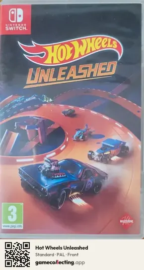 Hot Wheels Unleashed Nintendo Switch, PAL box front