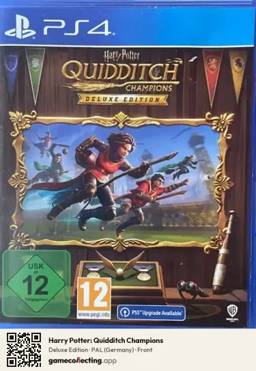 Harry Potter: Quidditch Champions PlayStation 4, Germany box front