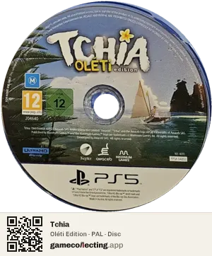 Tchia PlayStation 5, PAL disc