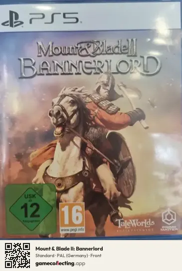 Mount & Blade II: Bannerlord PlayStation 5, Germany box front