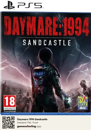 Daymare: 1994 Sandcastle PlayStation 5, PAL box front