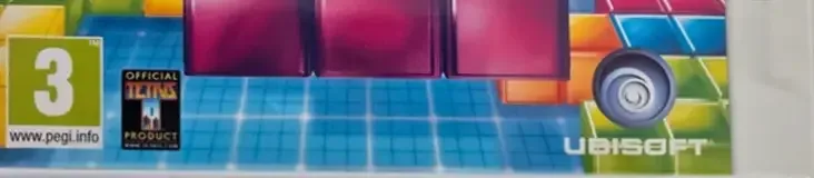 Tetris Ultimate, the PEGI square on its front
