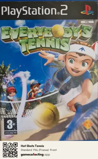 Hot Shots Tennis PlayStation 2, France box front