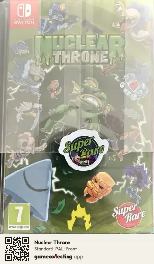 Nuclear Throne Nintendo Switch, PAL box front