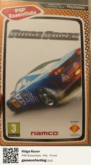 Ridge Racer PlayStation Portable, PAL box front