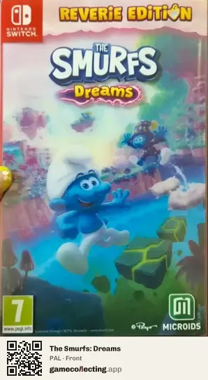 The Smurfs: Dreams Nintendo Switch, PAL box front