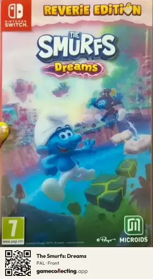 The Smurfs: Dreams Nintendo Switch, PAL box front
