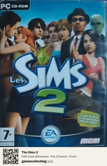 The Sims 2 Computer, France box front