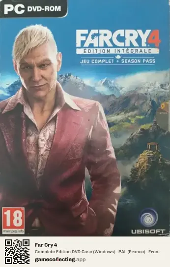 Far Cry 4 Computer, France box front