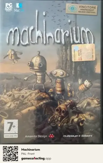 Machinarium Computer, PAL box front