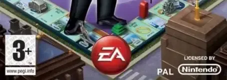 Monopoly, the PEGI square on its front