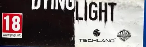 Dying Light, the PEGI square on its front