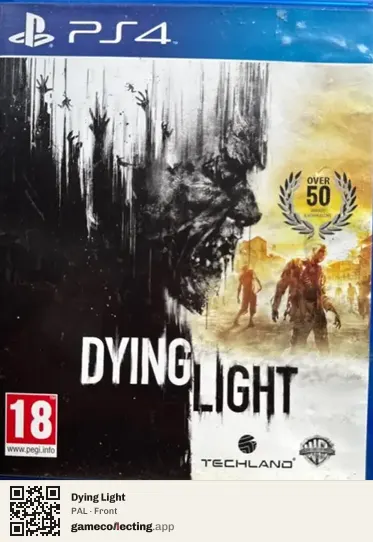 Dying Light PlayStation 4, PAL box front
