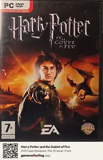 Harry Potter and the Goblet of Fire Computer, France box front