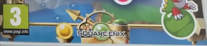 Bust-A-Move Universe, the PEGI square on its front
