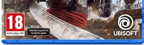 Assassin's Creed Black Flag Resynced, the PEGI square on its front