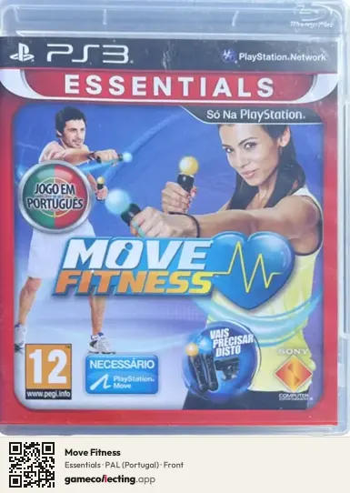 Move Fitness PlayStation 3, Portugal box front