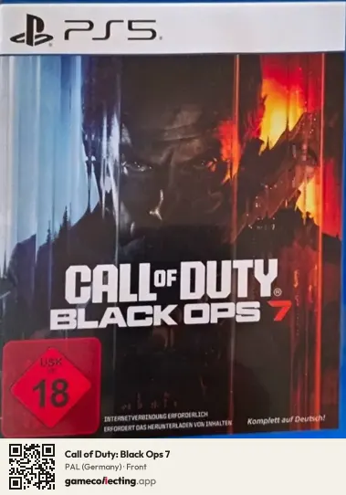 Call of Duty: Black Ops 7 PlayStation 5, Germany box front