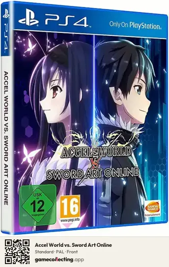 Accel World vs. Sword Art Online PlayStation 4, PAL box front