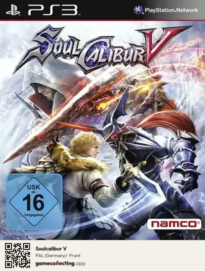 Soulcalibur V PlayStation 3, Germany box front
