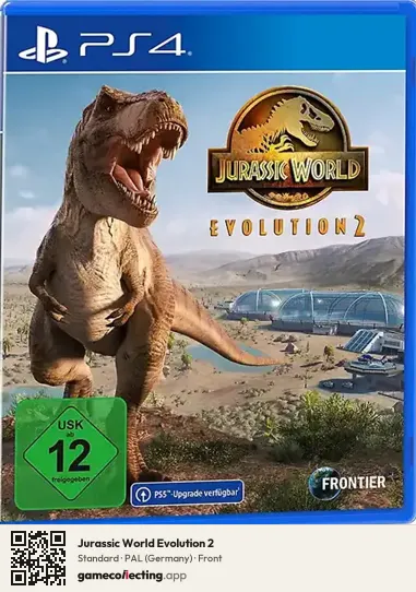 Jurassic World Evolution 2 PlayStation 4, Germany box front
