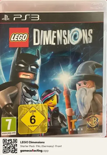 LEGO Dimensions PlayStation 3, Germany box front