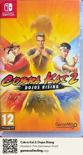 Cobra Kai 2: Dojos Rising Nintendo Switch, Germany box front