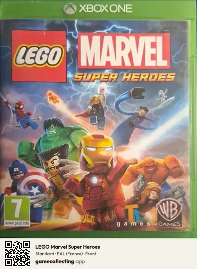 LEGO Marvel Super Heroes Xbox One, France box front