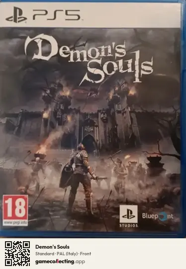 Demon's Souls PlayStation 5, Italy box front
