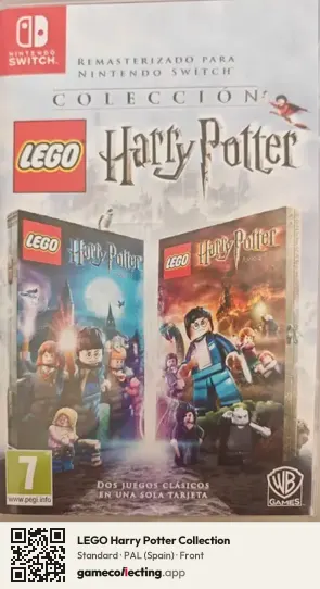 LEGO Harry Potter Collection Nintendo Switch, Spain box front