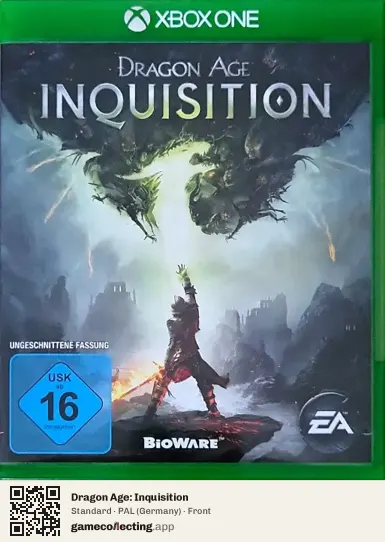 Dragon Age: Inquisition Xbox One, Germany box front