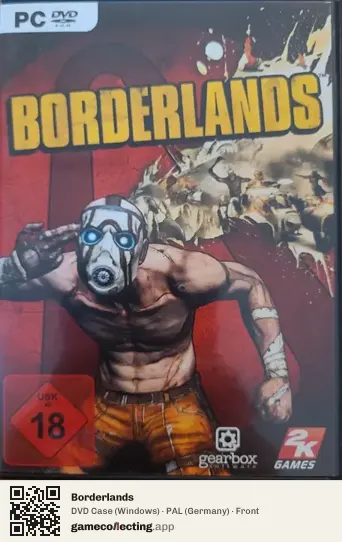 Borderlands Computer, Germany box front