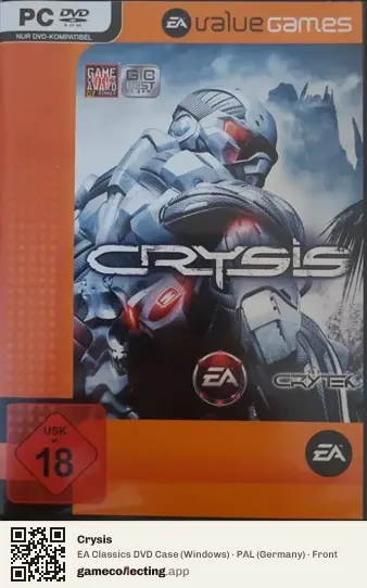 Crysis Computer, Germany box front