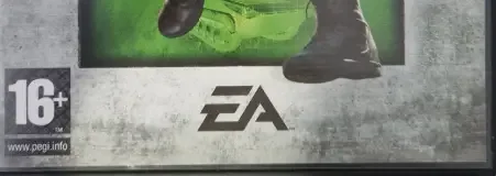 Battlefield 2: Special Forces, the PEGI square on its front