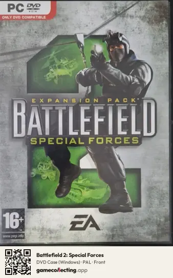Battlefield 2: Special Forces Computer, PAL box front