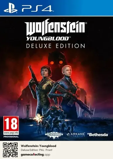 Wolfenstein: Youngblood PlayStation 4, PAL box front
