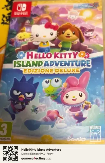 Hello Kitty Island Adventure Nintendo Switch, PAL box front