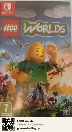 LEGO Worlds Nintendo Switch, Italy box front