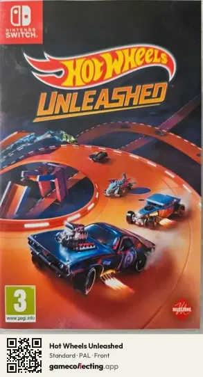 Hot Wheels Unleashed Nintendo Switch, PAL box front
