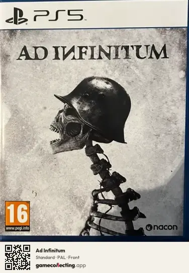 Ad Infinitum PlayStation 5, PAL box front